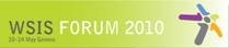 Logotipo do WSIS FORUM 2010