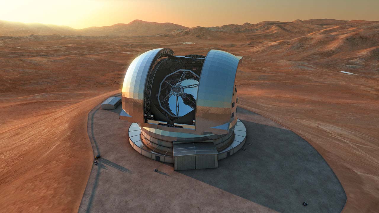 [IMAGEM] Artist’s impression of the E-ELT © ESO