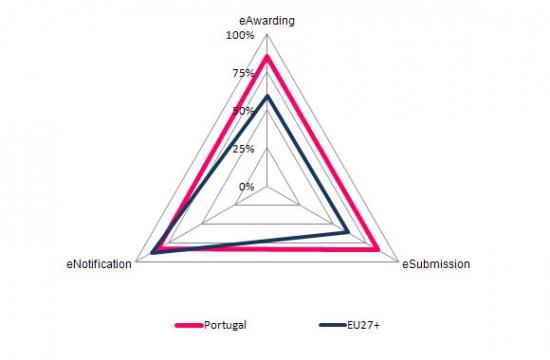 e-Procurement Pre-Award Process, 2010 (%)