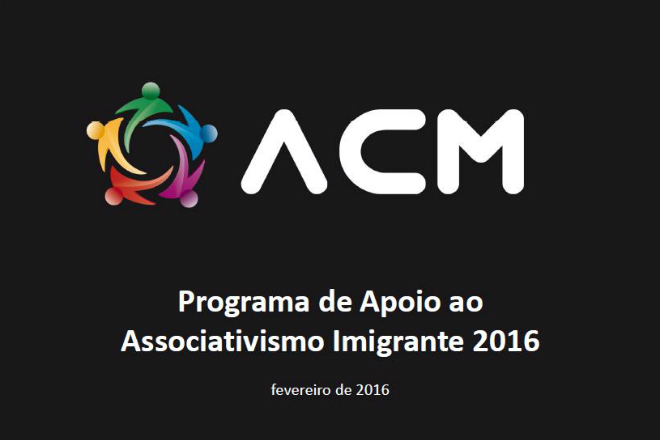 Programa de Apoio ao Associativismo Imigrante 2016 – Fase de candidaturas começa hoje