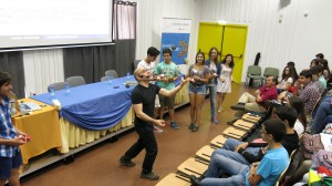 Grande Aula "A Matemática e o Malabarismo" na Escola Secundária de Ponte de Sôr