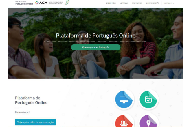 ACM lança Plataforma de Português Online