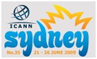 Logotipo da 35 Reunio da ICANN  Internet Corporation for Assigned Names and Numbers