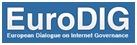 Logotipo do EuroDIG – European Dialogue on Internet Governance