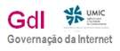 Logotipo de GdI  Governao da Internet, UMIC  Agncia para a Sociedade do Conhecimento, IP