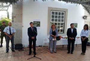 Inauguração da exposição Insetos em Ordem, no Quartel da Atalaia em Tavira