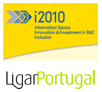 Logtipos das iniciativas i2010 e Ligar Portugal