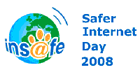 Logotipo do European Safer Internet Day 2008