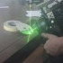 Filmagens do vídeo de resposta à 2ª pergunta: o laser