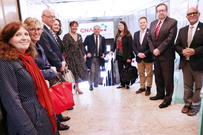 ACM recebe Delegação Parlamentar do Canadá