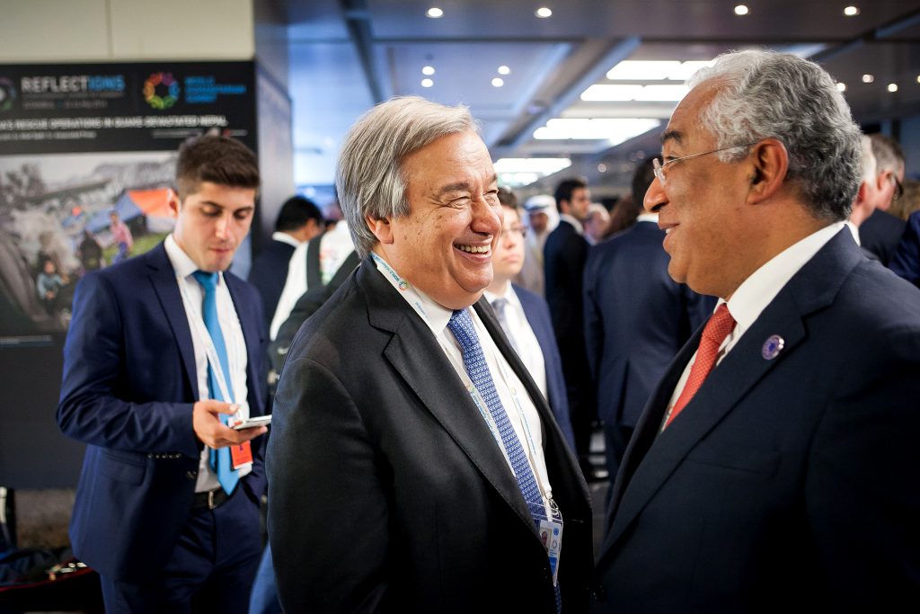 Istambul, May 2016: António Guterres at the World Humanitarian Summit 2016, Turkey.