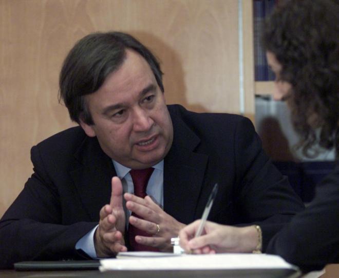 El ex primer ministro portugués Antonio Guterres, favorito para dirigir la ONU