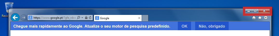 Figura 4 - Exemplo de botões de controlo.