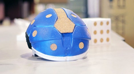 Projeto inova com cortiça no capacete