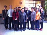 Visita de uma delegação Sul Coreana ao Instituto de Informática