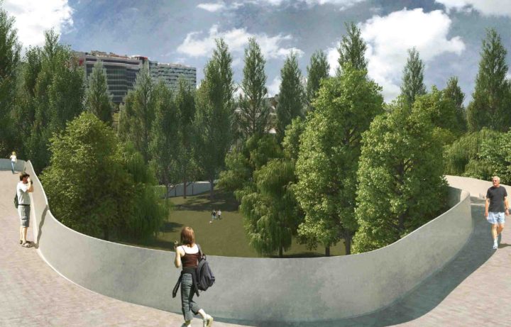 Nova Praça de Espanha verde, amiga do peão e com muita água começa em 2019