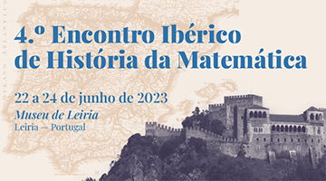 4.º Encontro Ibérico de História da Matemática