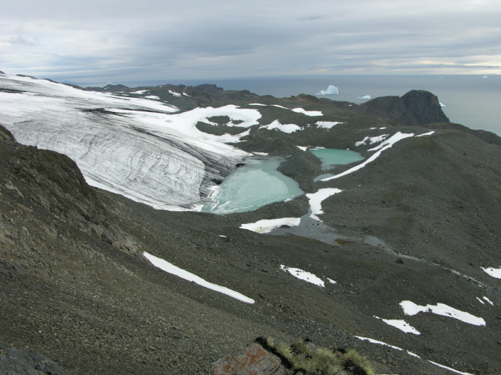 View on the Hurd Peninsula, Livingston Island, Antarctida