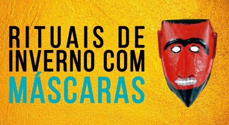 cartaz exposicao rituais com máscara