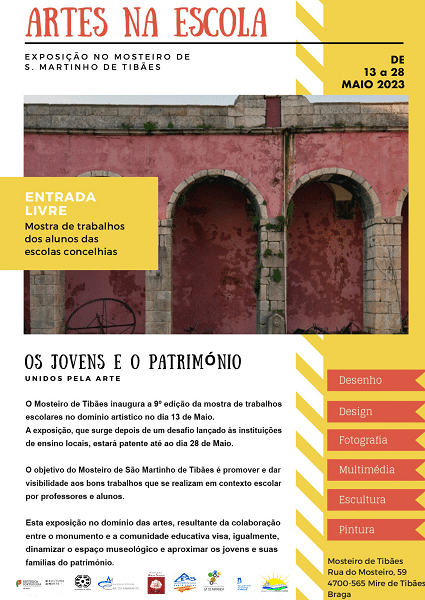 Cartaz "Artes na Escola"