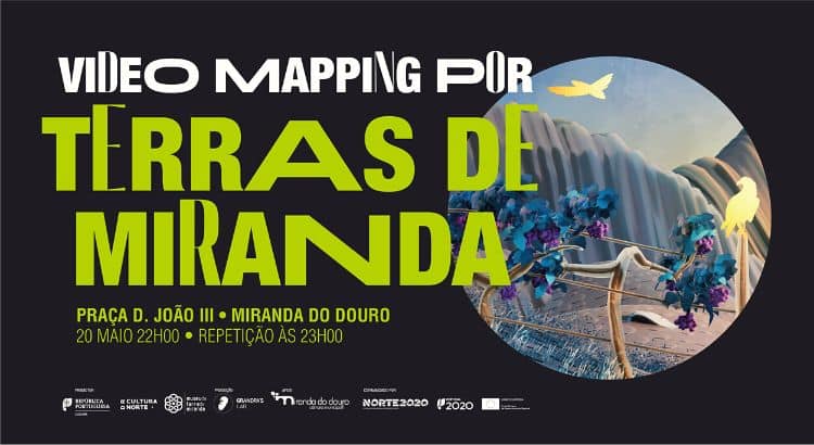 espetáculo de vídeo mapping